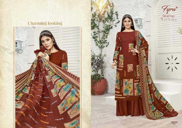 Fyra Mishika Fancy Cotton Digital Printed Dress Materials